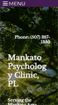 Mobile Screenshot of mankatopsychologyclinic.com